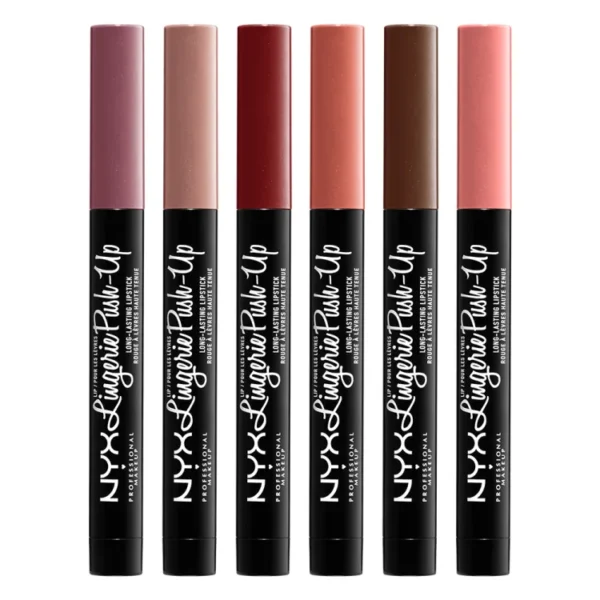 NYX Professional Makeup - Cosmetics Lip Lingerie Push-Up Long Lasting Lipstick Bedtime Flirt "SF" - Image 3