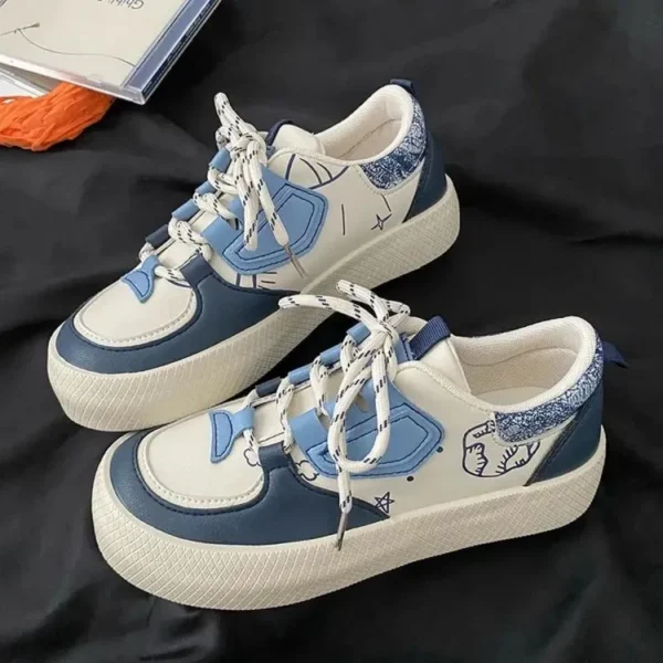 Canvas shoes women's all-match autumn new style college style white shoes low-top sneakers women New Fashion