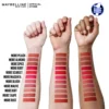 Maybelline New York Color Sensational Ultimatte Slim Lipstick - More Scarlet "SF" - Image 2