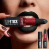 Hot Sale Waterproof Velvet Matte Black White Lipstick Lasting Pigment Green Purple Lipstick Christmas Halloween Party Lip Makeup "SF" - Image 2