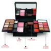 Makeup Palette Pearlescent Matte Eyeshadow With Mirror Blushes Applicators Beginner Lip Colors Makeup Kit Eye Shadows "SF" - Image 5