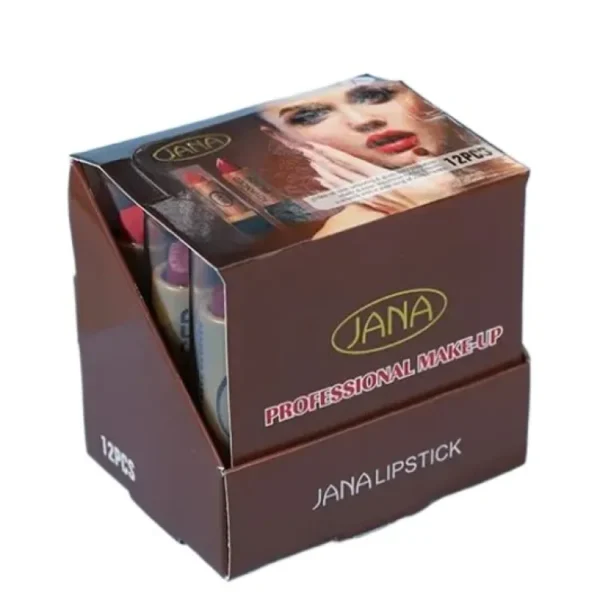 JANA Professional Make-Up 12PCS Advanced Lipstick Set - Luxurious Lips for Every Occasion Women Fashion