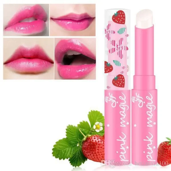 Strawberry Pink Lipstick - PINK "SF" - Image 2
