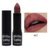 Glitter Lipstick Waterproof Long Lasting Moisturizing Matte Non-stick Cup Pearlescent Lip Tint Red Lips Makeup "SF" - Image 8