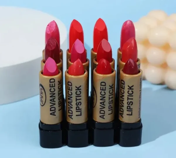 JANA Professional Make-Up 12PCS Advanced Lipstick Set - Luxurious Lips for Every Occasion Women Fashion - Image 2