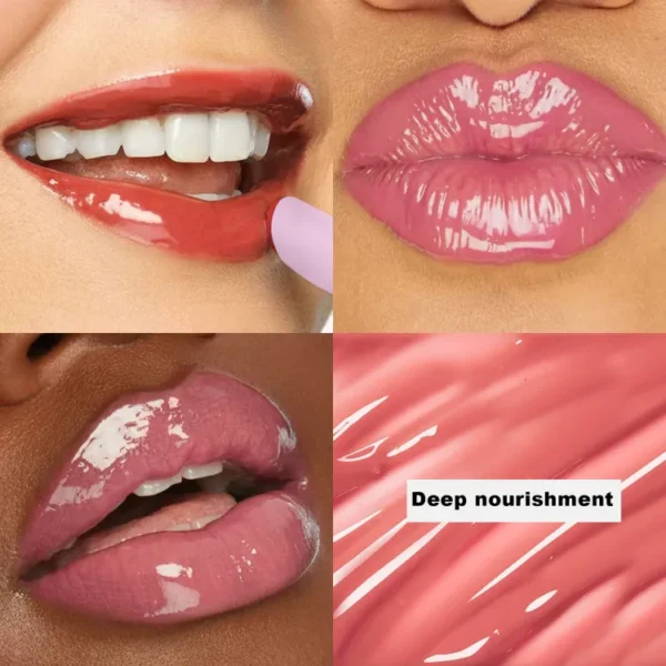 Long Lasting Lipstick Waterproof Moisturizing Mirror Watery Jelly Lip Stick Lip Balm Makeup "SF" - Image 2