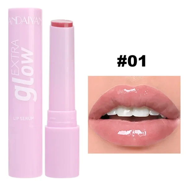Long Lasting Lipstick Waterproof Moisturizing Mirror Watery Jelly Lip Stick Lip Balm Makeup "SF" - Image 6