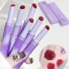 Jelly Lipstick Pencil Mirror Water Solid Lip Glaze Punk Red Brown Lip gloss Moisturising Lipstick Waterproof Non-stick "SF" - Image 2