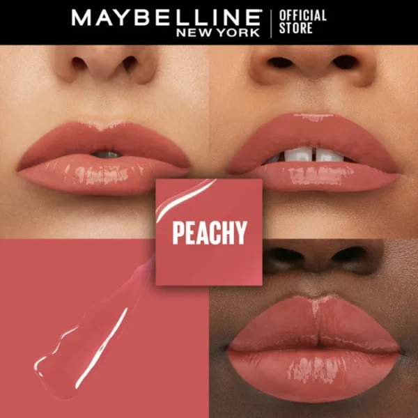 Maybelline New York - Superstay Vinyl Ink Lipstick Peachy "SF" - Image 3