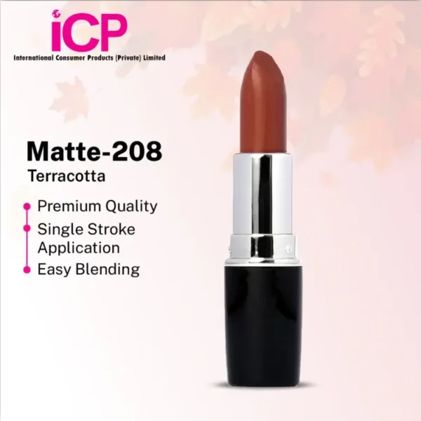 Swiss Miss Lipstick Terracotta (MATTE-208) "SF"