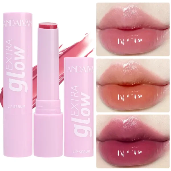 Long Lasting Lipstick Waterproof Moisturizing Mirror Watery Jelly Lip Stick Lip Balm Makeup "SF"