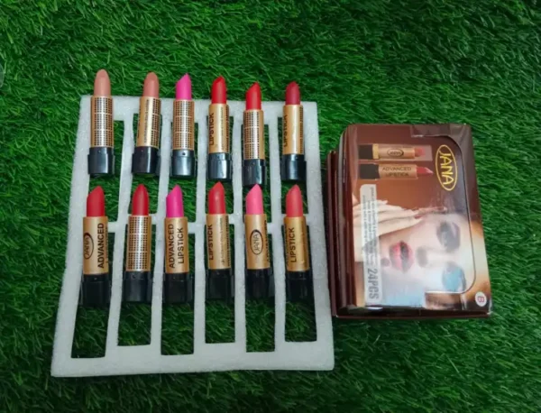 JANA Professional Make-Up 12PCS Advanced Lipstick Set - Luxurious Lips for Every Occasion Women Fashion - Image 6