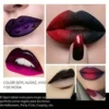 Hot Sale Waterproof Velvet Matte Black White Lipstick Lasting Pigment Green Purple Lipstick Christmas Halloween Party Lip Makeup "SF" - Image 3