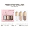 Dragon Ranee 3 Color 3D Face Highlighter Face Contour Bronzer Brightening Concealer Beautifying Cream Sticks 4.5g x 3pcs DR57 "SF" - Image 3