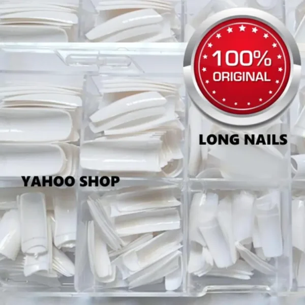 Pack of 120 - Acrylic Mold Reusable ABS Artificial Nails Pedicure Manicure Makeup Cosmetics Nails "SF"