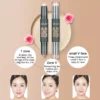 5 Pcs Double Headed Contours Sticks Makeup Kit Cream And Cruelty-Free Sticks Makeup Sets Face Makeup Highlighter Pencil "SF" - Image 3