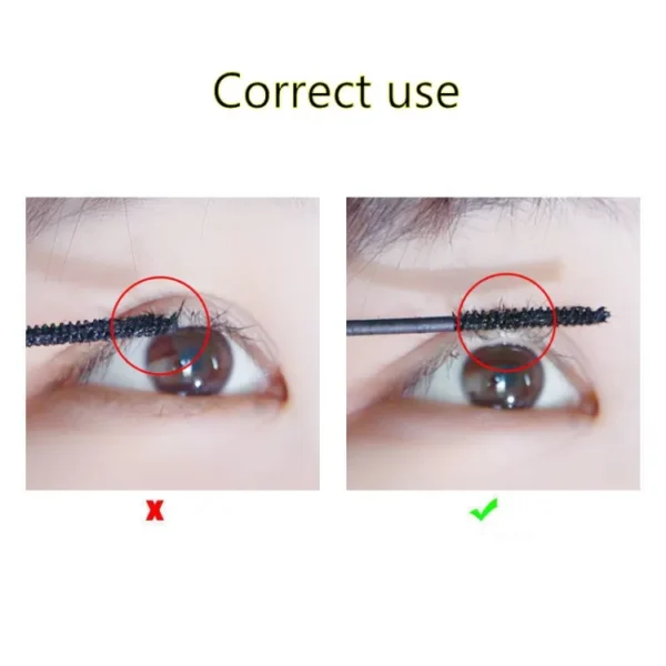 SUAKE / 1Pc Natural Waterproof Ultra-fine Mascara / Make Eye Lash Thickening Lengthening Curling Long Lasting /Eyelash Extension Makeup Tool "SF" - Image 5