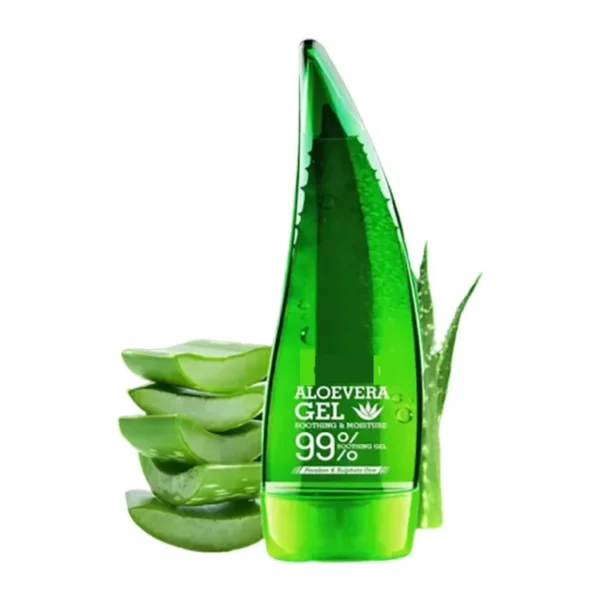 Naturally Face Cleansing 99.9% Aloe Vera Gel Smoothing & Moisturizing Aloe Vera Gel 260ml "SF"