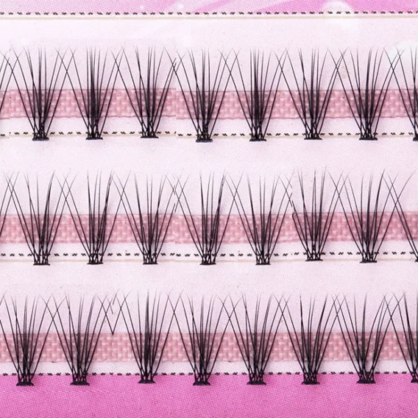 Natural Fake Eye Lashes,6/8/10/12/14mm Makeup Individual Cluster Eye Lashes,Grafting False Eyelashes "SF" - Image 7