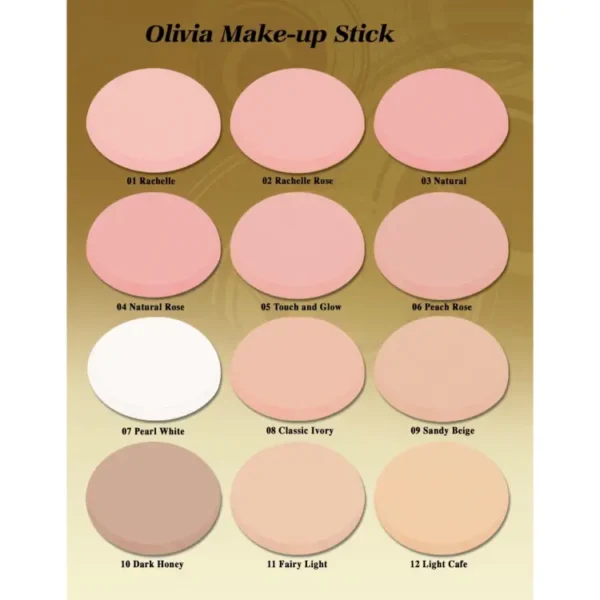 Olivia Makeup Stick - Natural Rose 18g "SF" - Image 2