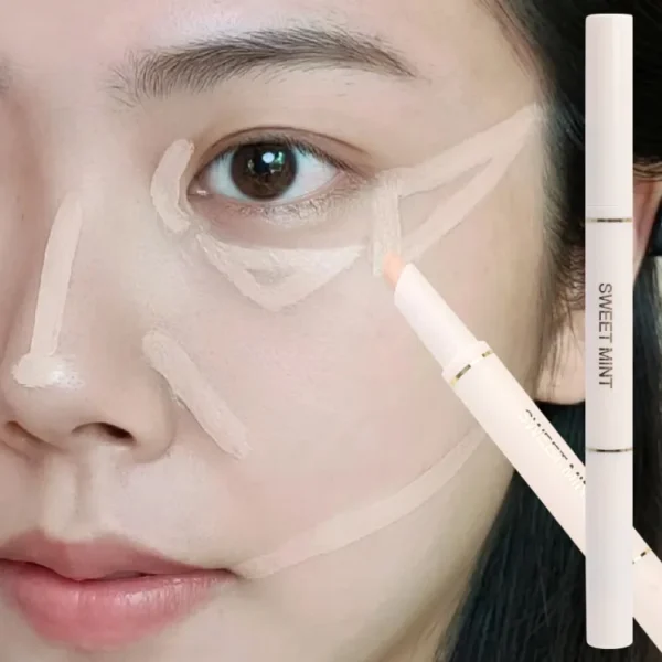 Natural Skin Color Waterproof Long-lasting Acne Concealer pen/ Multi-purpose Spot Full Face Concealer Highligher Cosmetics "SF" - Image 6