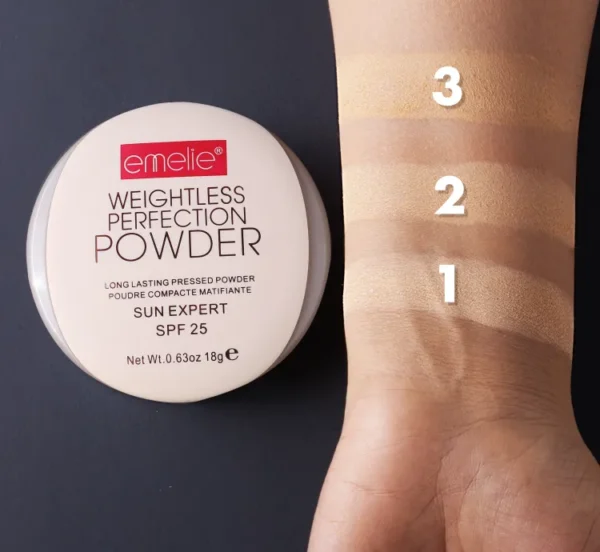 Emelie Cosmetics - Weightless Perfection Compact Powder "SF" - Image 2