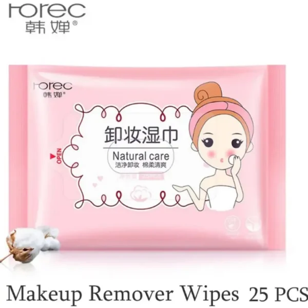 ROREC Makeup Remover Cotton Wipe 25 Pcs Skin Care HC6591 "SF"