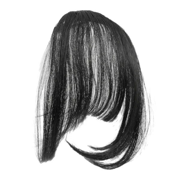 Air Bangs Wig For Women Natural Invisible Patch Round Face French Bangs Hair Accessorices "SF" - Image 8