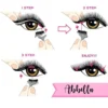 4Pcs Set 3 Magnets False Eyelashes / 6D Handmade No Glue Reusable Soft Natural Thick Long Eye Lashes / Beauty Makeup Lashes Extension Tools "SF" - Image 8