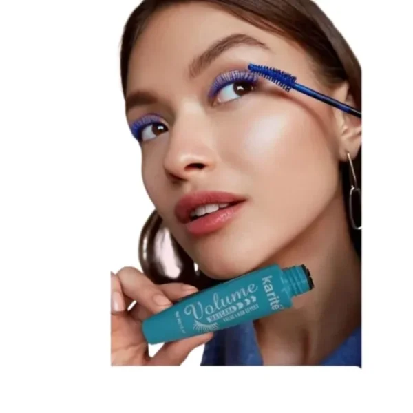 Karite Blue Mascara Waterproof Volumizing and Lengthening "SF" - Image 2