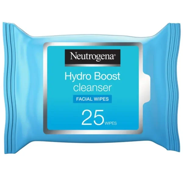 Neutrogena - Pack Of 25 Makeup Remover Wipes Hydro Boost Cleansing Face "SF"