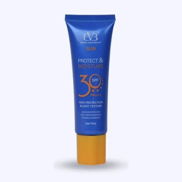 CVB SUN PROTECT & Moisture HIGH PROTECTION & LIGHT TEXTURE (75 ml) For Girls & Women "SF" - Image 2