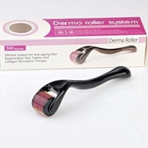Derma Roller - Reduce Fine Lines for Smooth Skin 0.5 Mm Hair & Skin System-by stylofashion